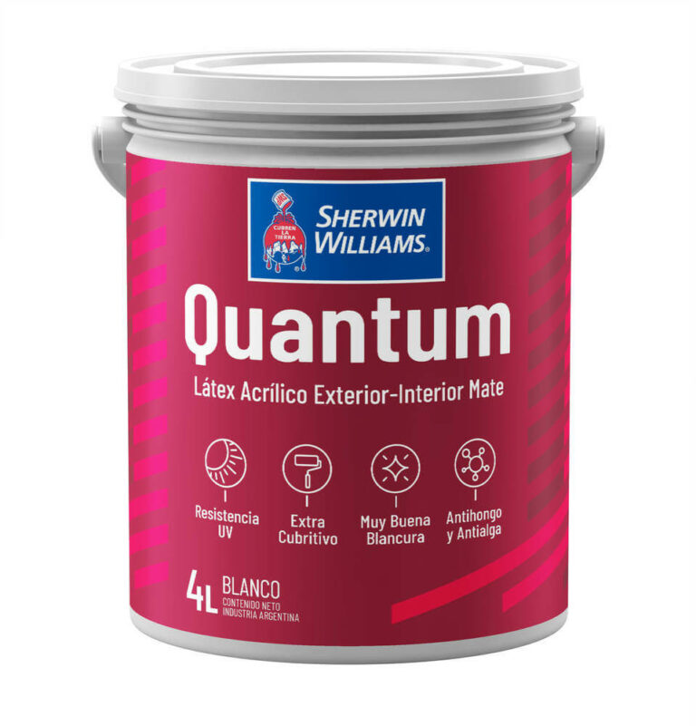 Quantum Látex ExteriorInterior Mate Sherwin Williams UruguaySherwin