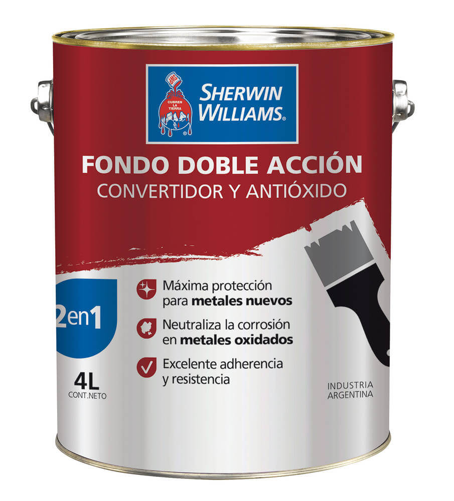 Sw Fondo Doble Acción Convertidor Y Antióxido - Sherwin Williams  UruguaySherwin Williams Uruguay